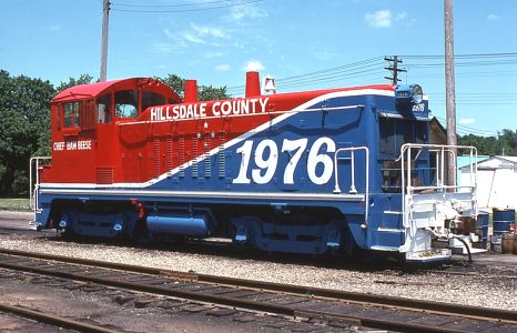 Hillsdale County Railroad at Bankers, MI